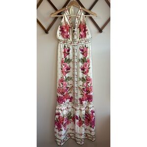 Commense | Floral Halter Maxi | XS